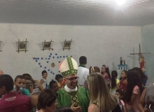 Visita  Comunidade So Pedro: Celebrao Eucarstica e Batizado